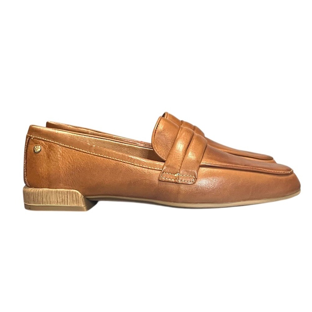 Pikolinos Womens Penny Loafers Brown Slip On Comfort Shoes 7.5 Business Casual